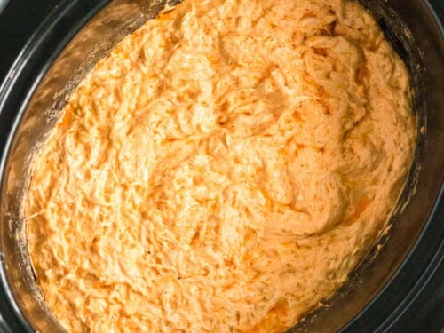 2-ingredient Crock Pot Cheese Dip Recipe - Crazy for Crust
