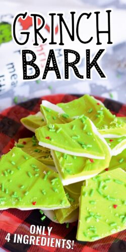 Grinch Bark - only 4 ingredients
