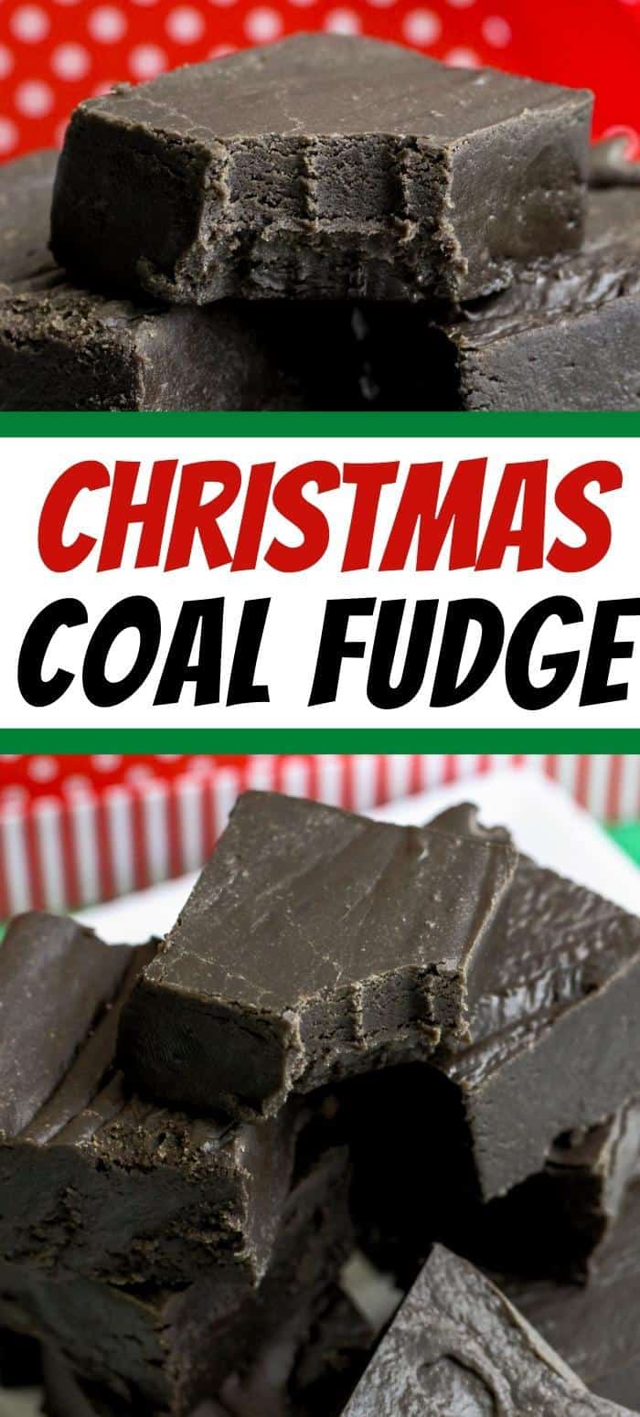 Christmas Coal Fudge Pin