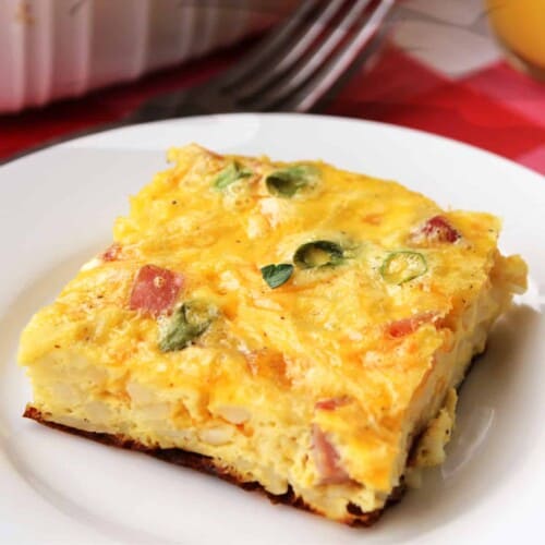 Farmer's Casserole [Easy Overnight Breakfast Casserole Recipe!]