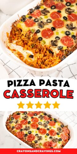 Pizza Pasta Casserole