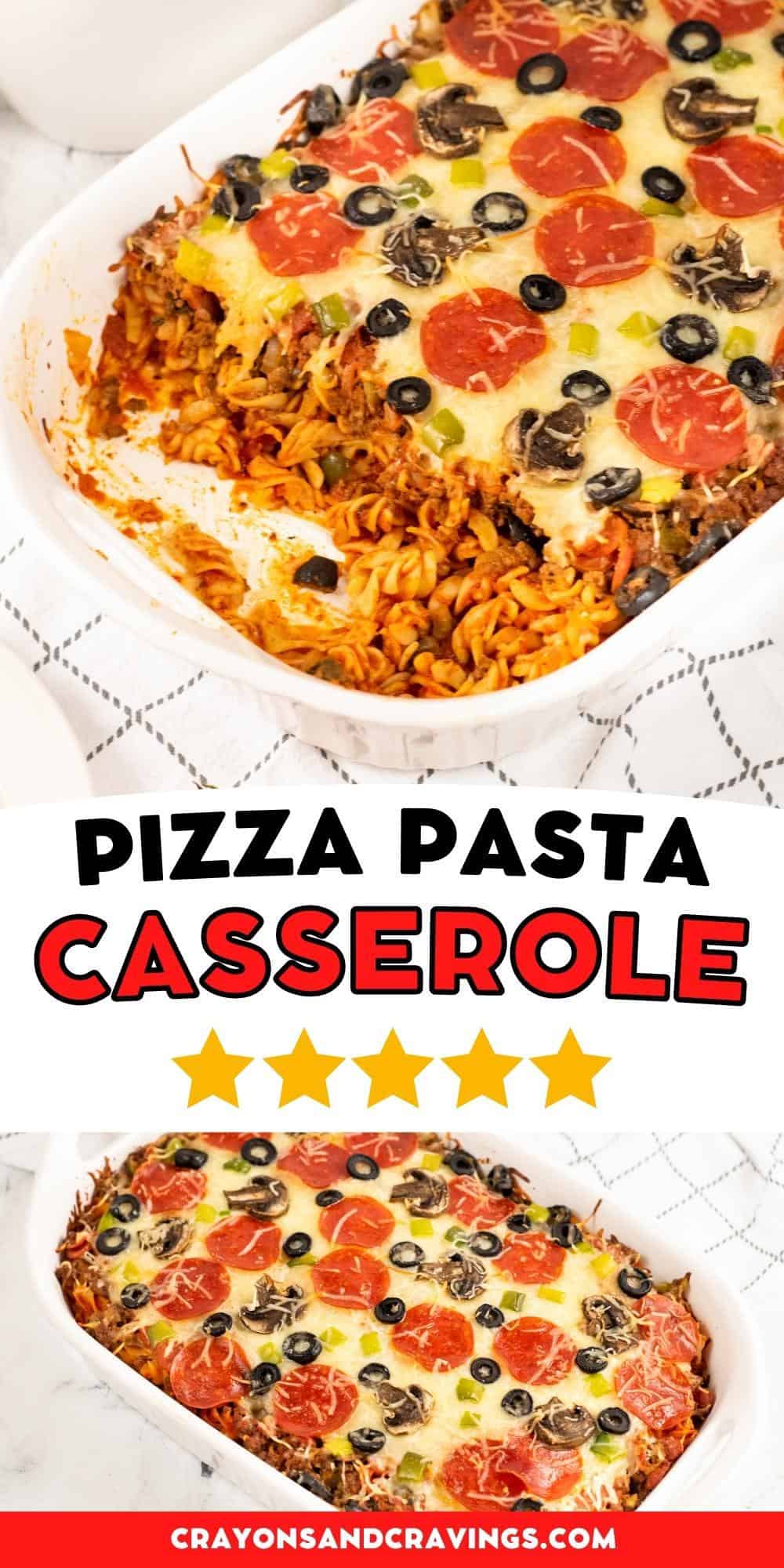 Pizza Pasta Casserole