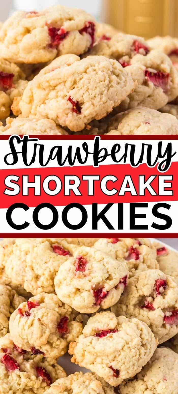 Strawberry Shortcake Cookies