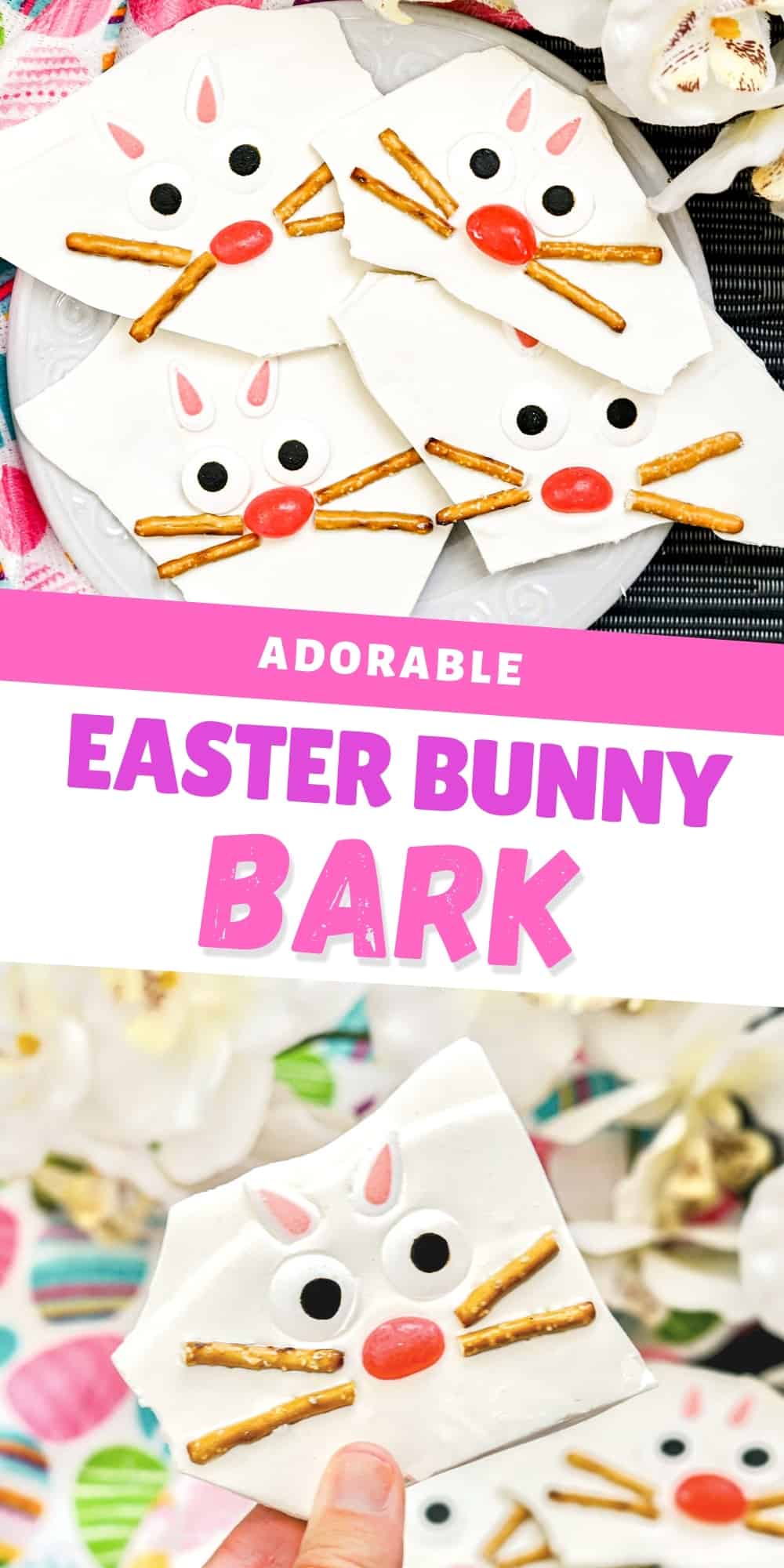 Adorable Easter Bunny Bark