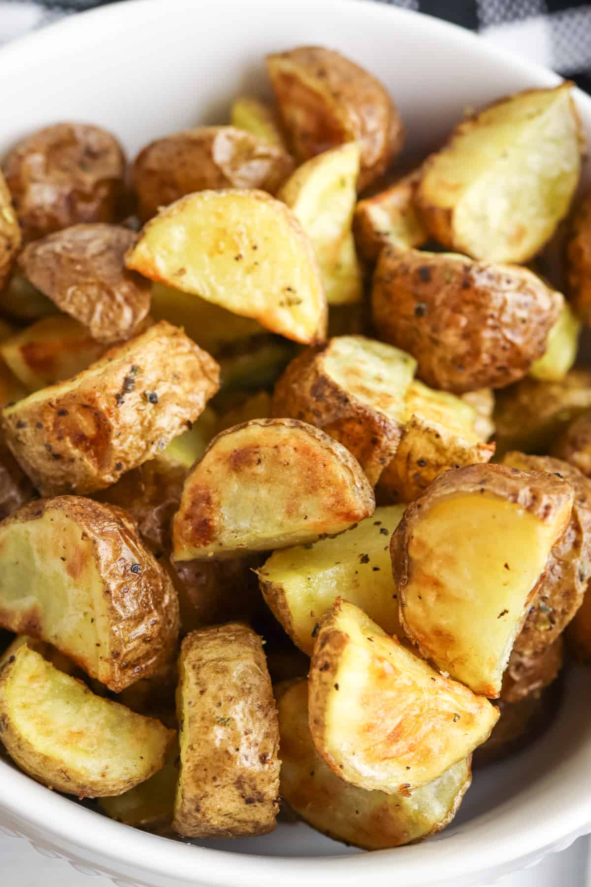 Air Fried Roasted Potatoes with Italian Seasoning