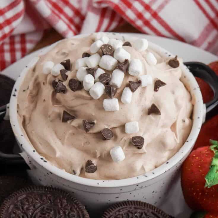 15 Best Dessert Dips Easy Delicious Recipes   Hot Chocolate Dip Recipe 735x735 