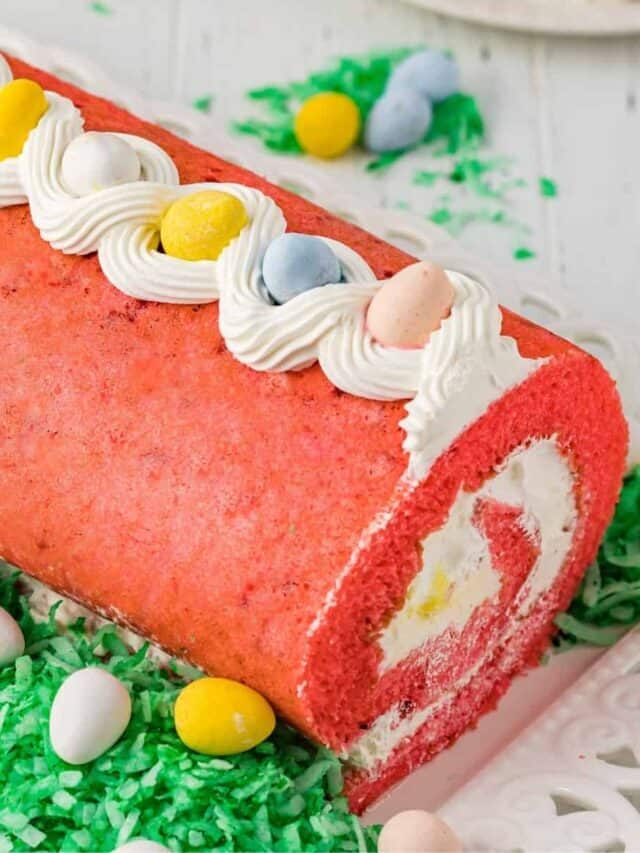 Easter Cake Roll Story