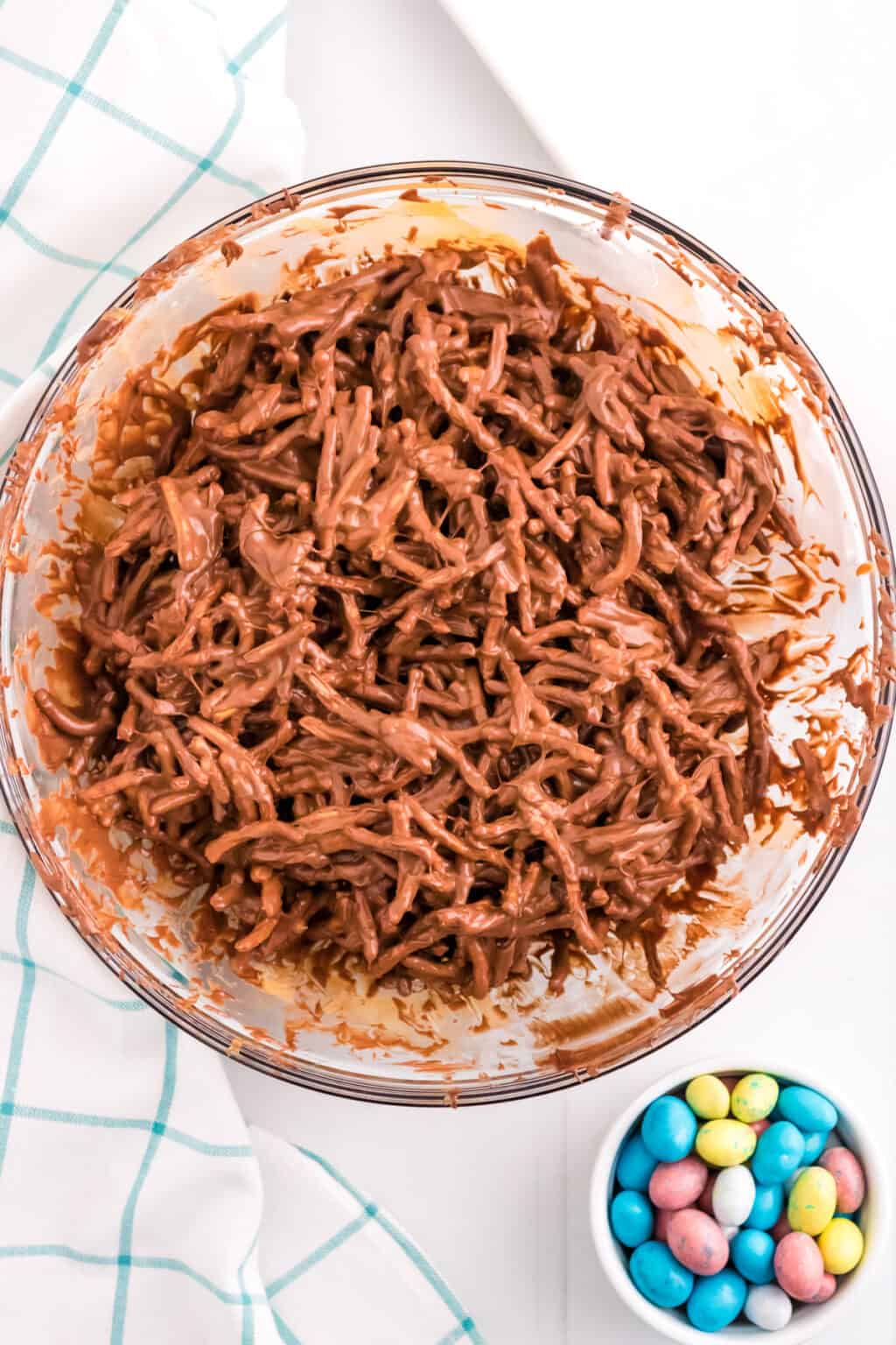 No Bake Birds Nest Cookies (Without Peanut Butter)