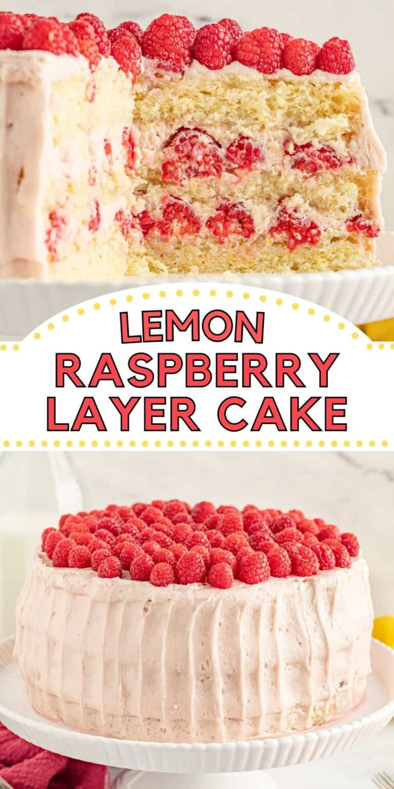 Lemon Raspberry Cake