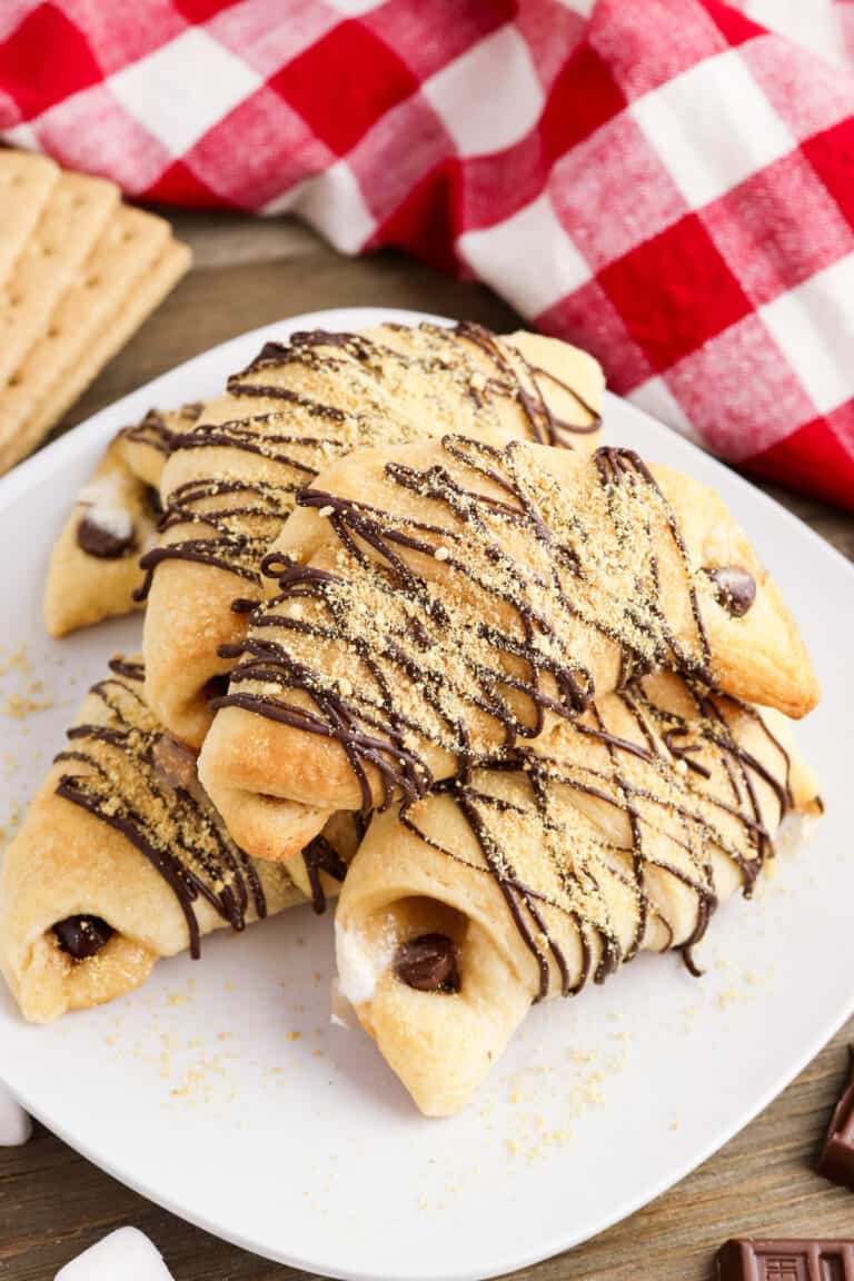 s mores with crescent rolls