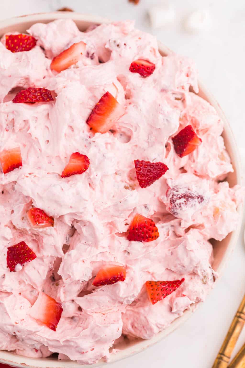 Strawberry Fluff Salad Recipe (with Pineapple)