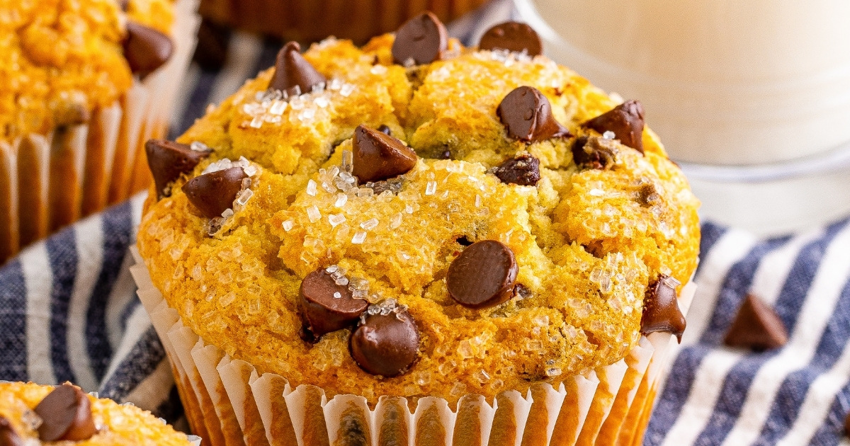 Bakery Style Chocolate Chip Muffins