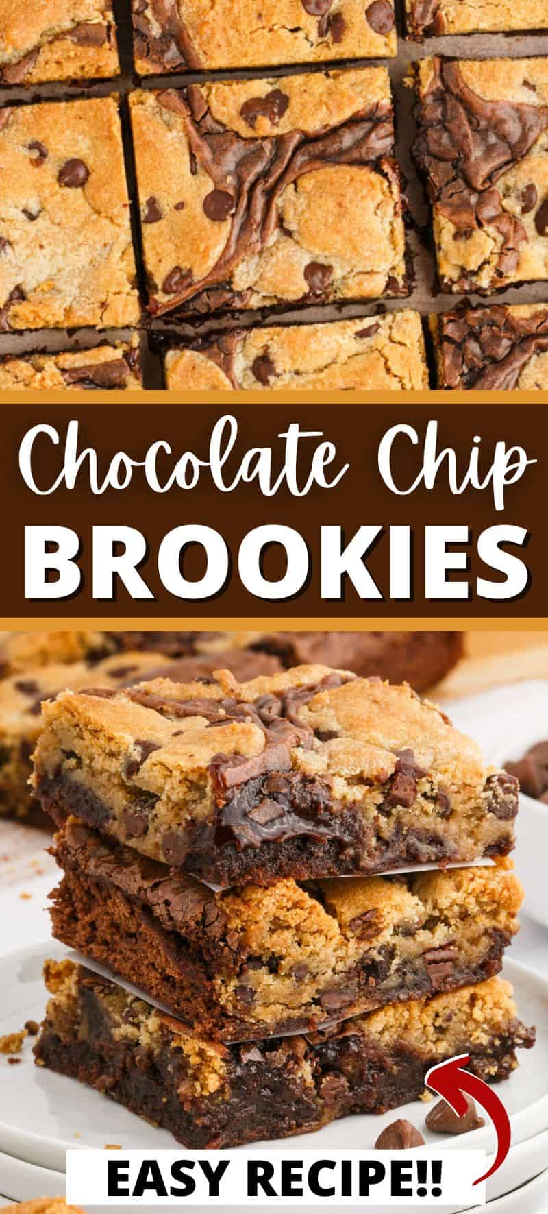 Chocolate Chip Brookies - Easy Recipe!