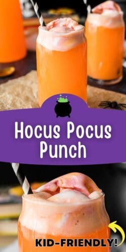 Hocus Pocus Punch: Kid-friendly!