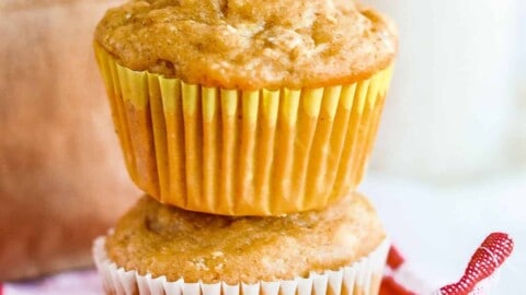 3 Ingredient Banana Muffins (No Butter, Oil, or Eggs) - Kirbie's Cravings