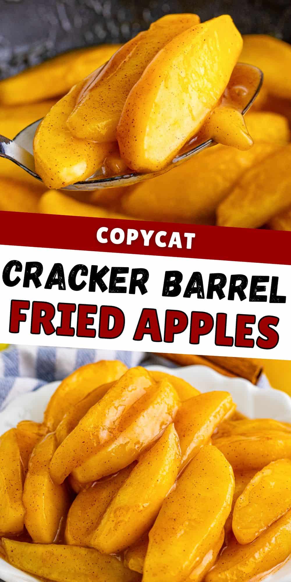 Copycat Cracker Barrel Fried Apples.