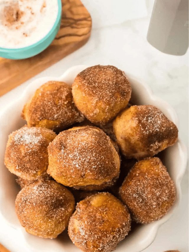Easy Cinnamon Pretzel Bites! (air fryer recipe)