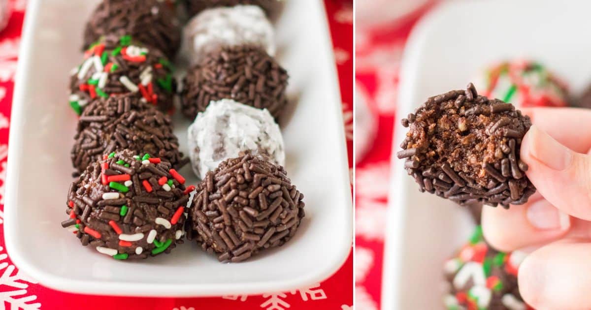 Chocolate Rum Balls Recipe
