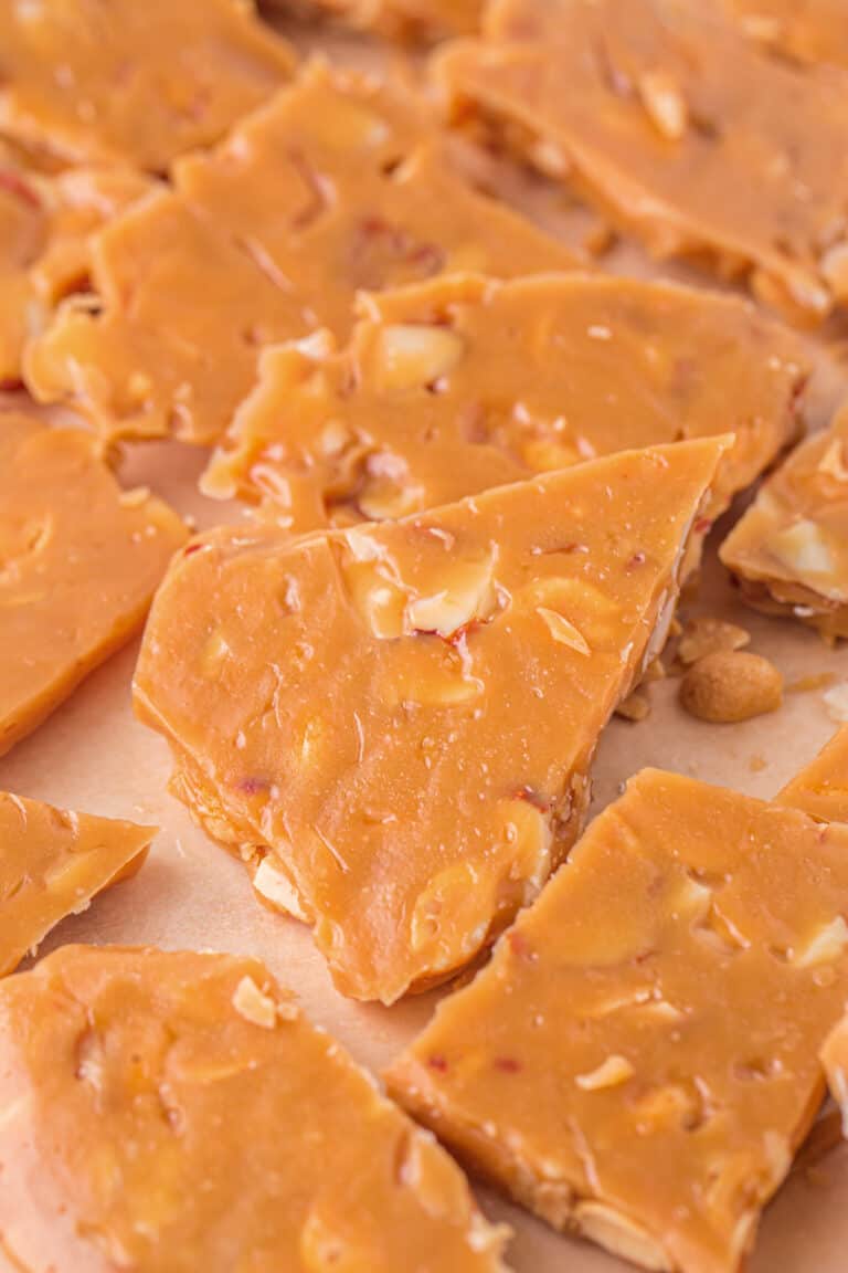 Nut Brittle Recipe (with Almonds & Peanuts)