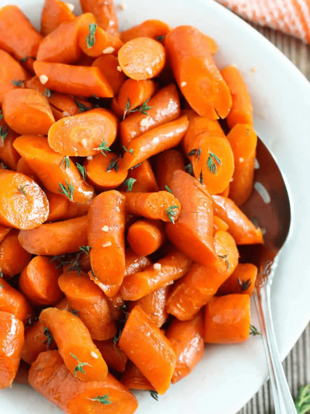 Crockpot Glazed Carrots – Easy Holiday Side Dish