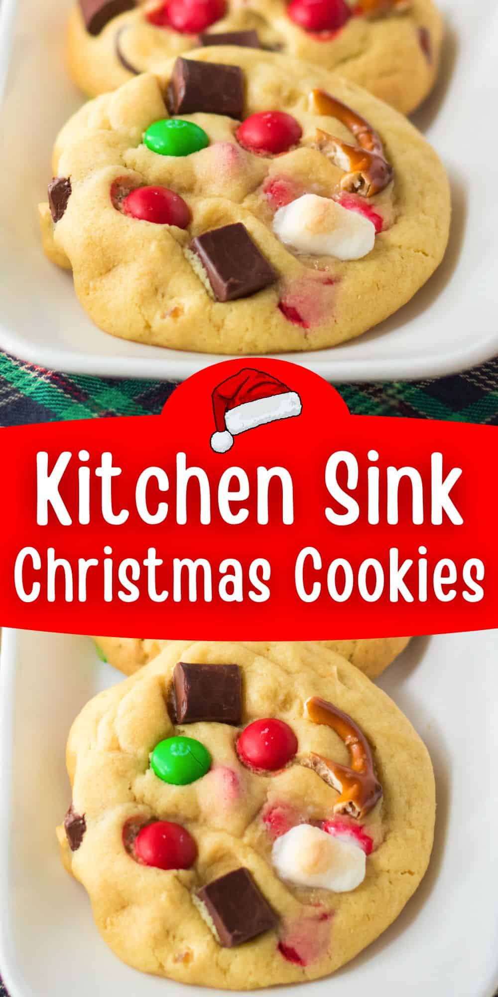 Kitchen Sink Christmas Cookies.