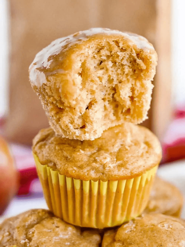 Easy Apple Oat Muffins Recipe