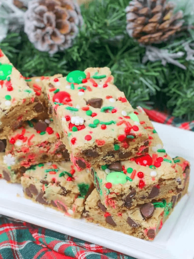 The BEST Christmas Cookie Bars