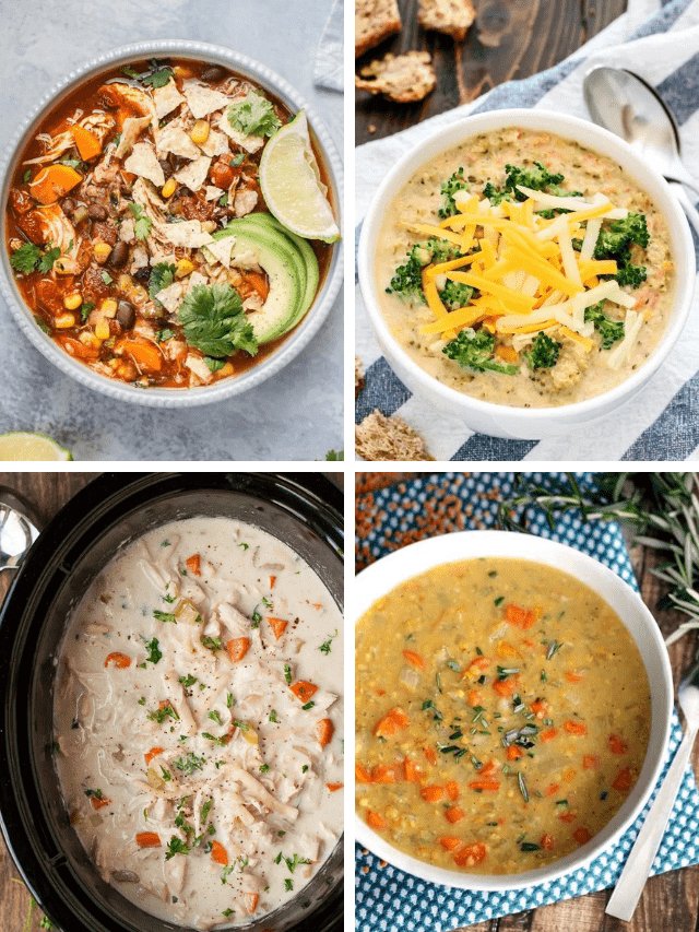 30+ BEST Crockpot Soup Recipes!