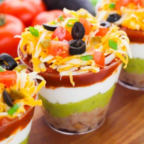 Individual 7 Layer Dip Cups