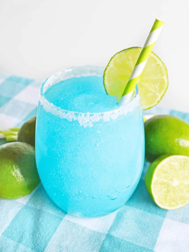 Easy Blue Lagoon Margaritas