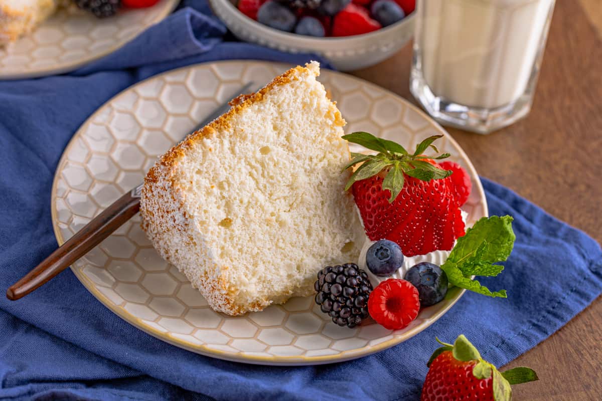 Angel Food Cake Recipe (without Cake Flour or Cornstarch)