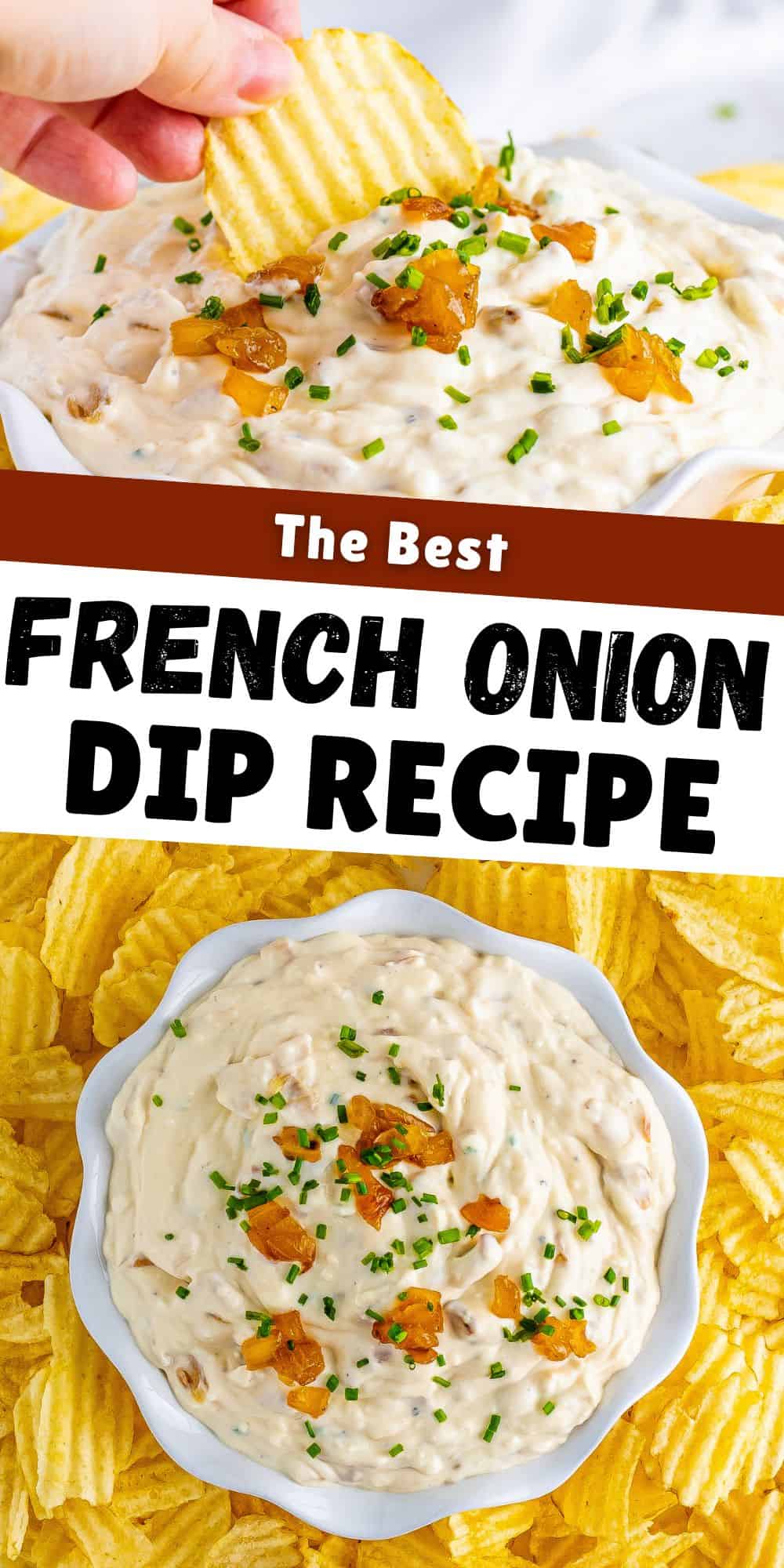 The Best French Onion Dip Recipe.
