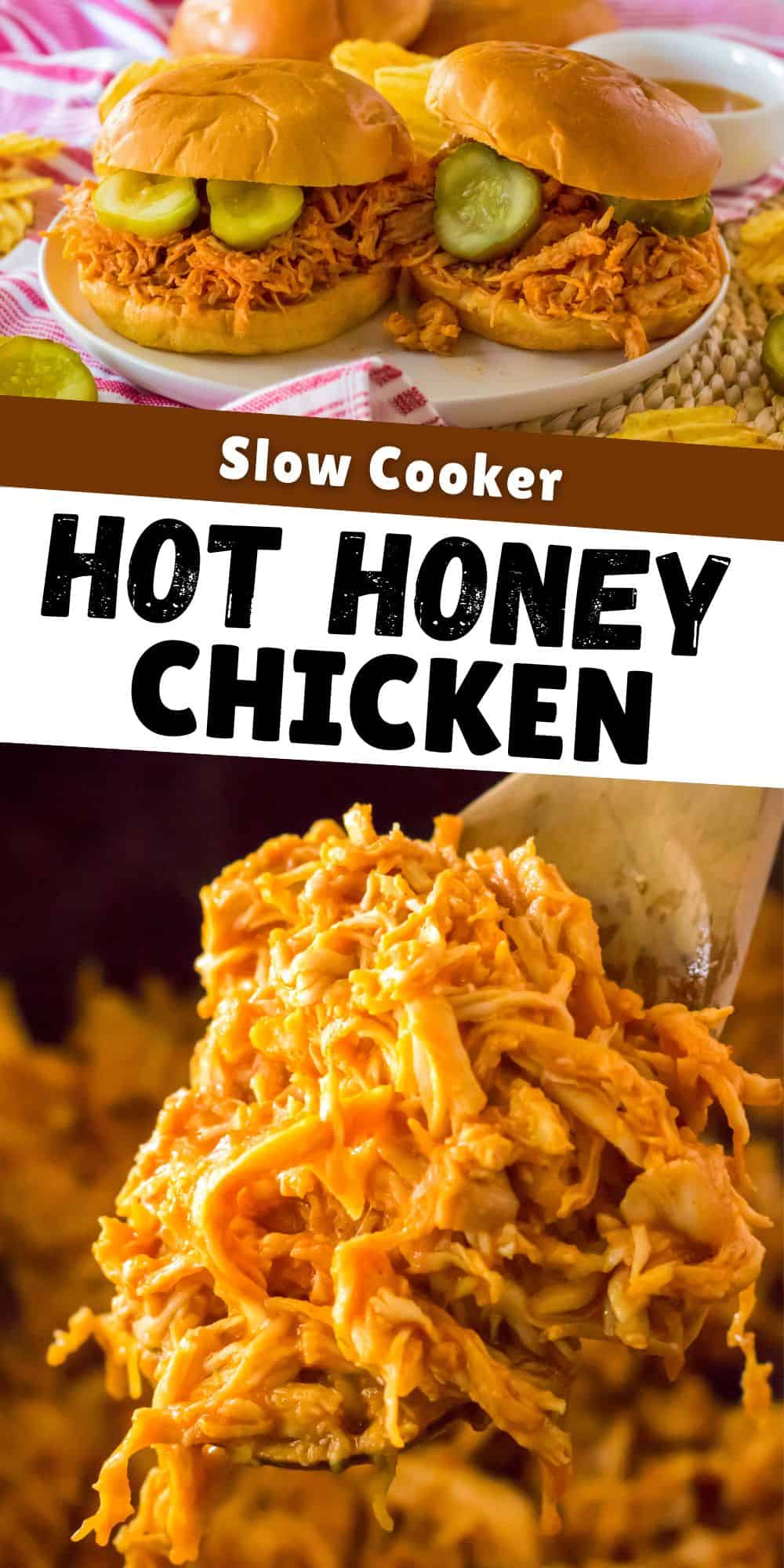 Slow Cooker Hot Honey Chicken.