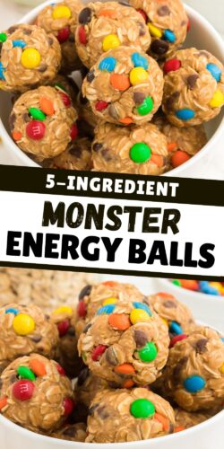 5 Ingredient Monster Energy Balls.