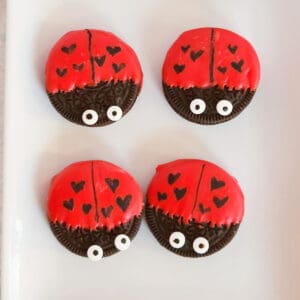 Valentine Love Bugs Oreos