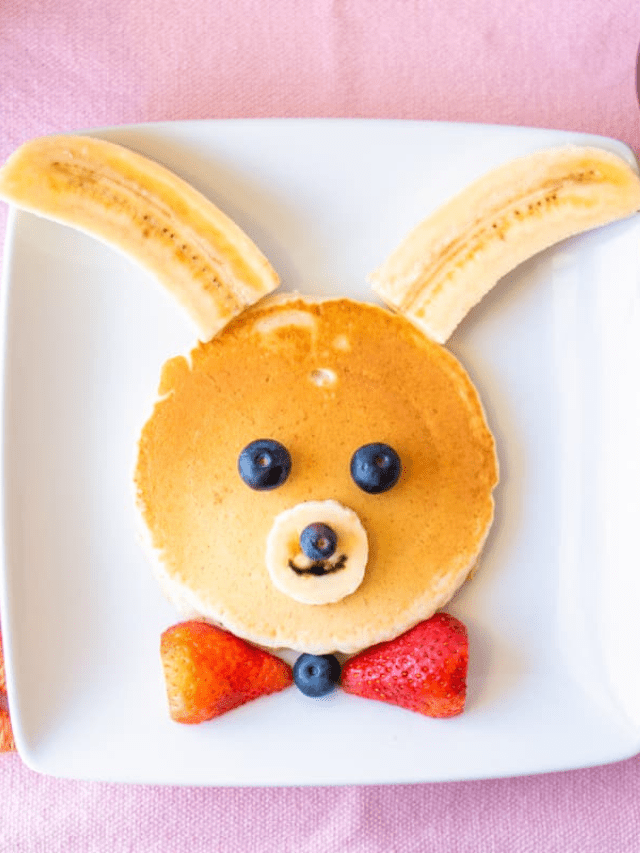 Easy Bunny Pancakes – Easter Breakfast Recipe!