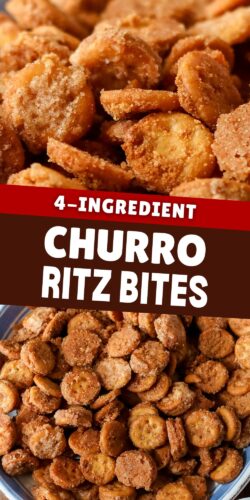 4-Ingredient Churro Ritz Bites.