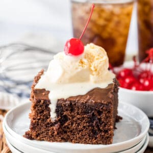 Double Chocolate Coca Cola Cake