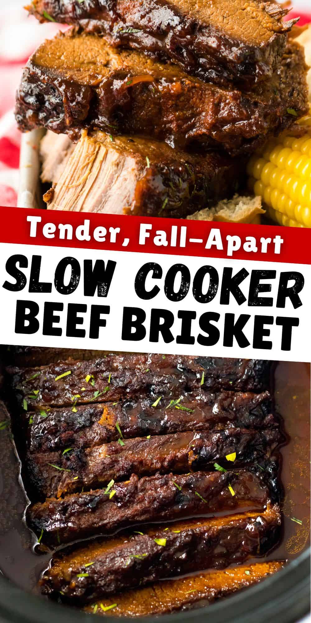 Slow Cooker BBQ Brisket