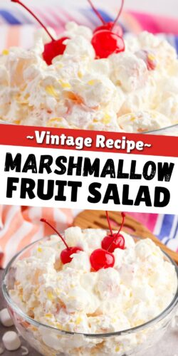 Marshmallow Fruit Salad: Vintage Recipe.