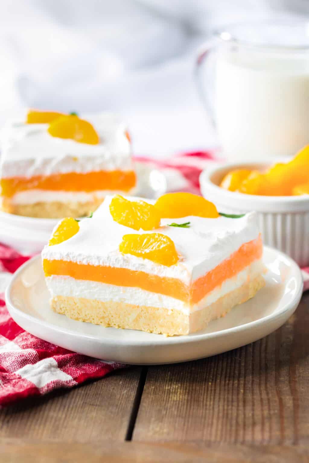 Orange Creamsicle Lush Recipe (No Bake)