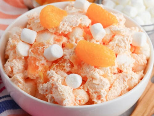 Easy Orange Fluff Salad Recipe