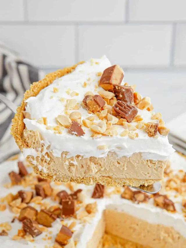 No-Bake Peanut Butter Pie Recipe!