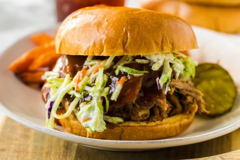 Slow Cooker Pulled Pork with Root Beer