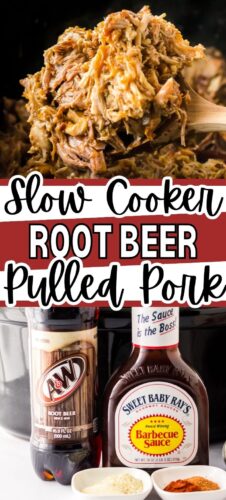 Slow Cooker Root Beer Pulled Pork Pin.