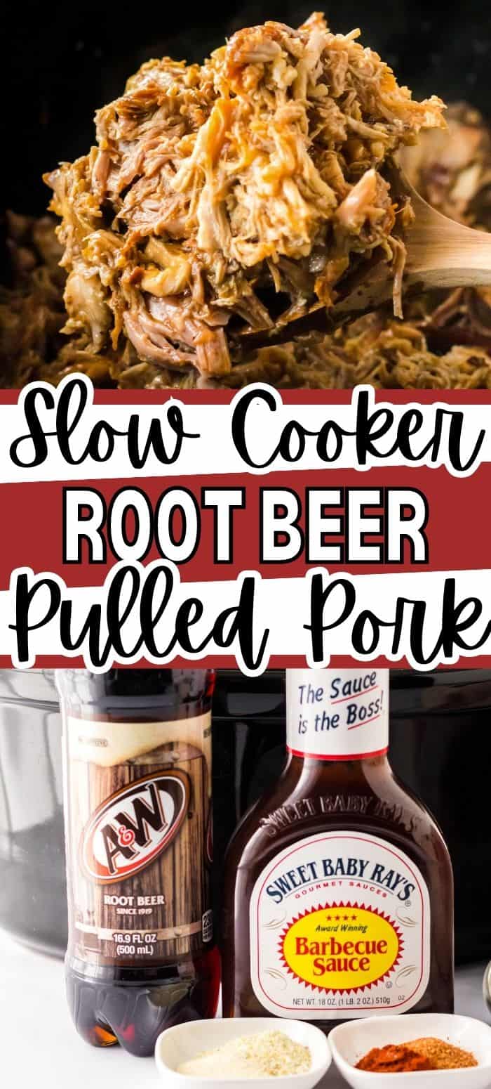 Slow Cooker Pulled Pork with Root Beer