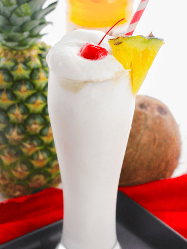 Frozen Piña Coladas Recipe – Easy Cocktail