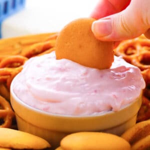 Raspberry Cream Cheese Dip