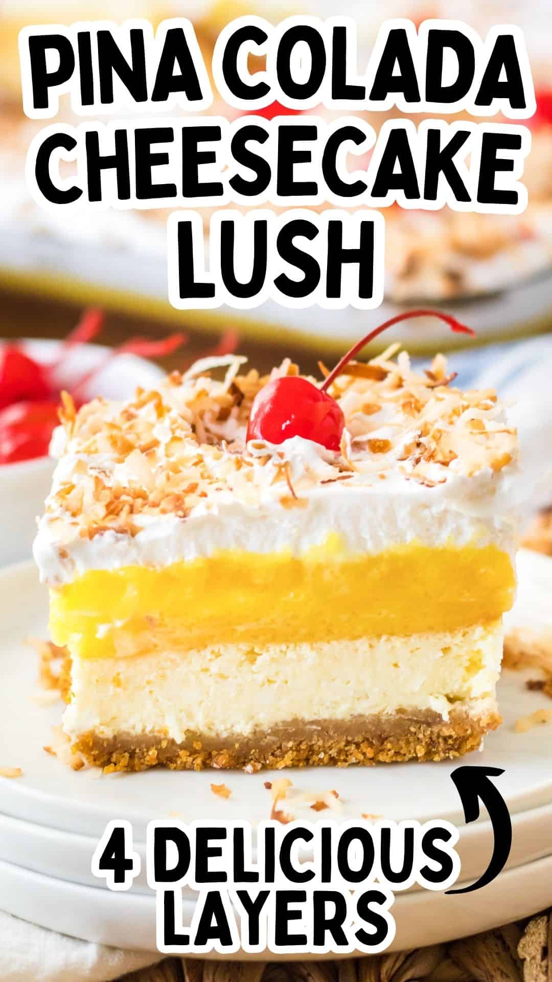 Pina Colada Lush Dessert