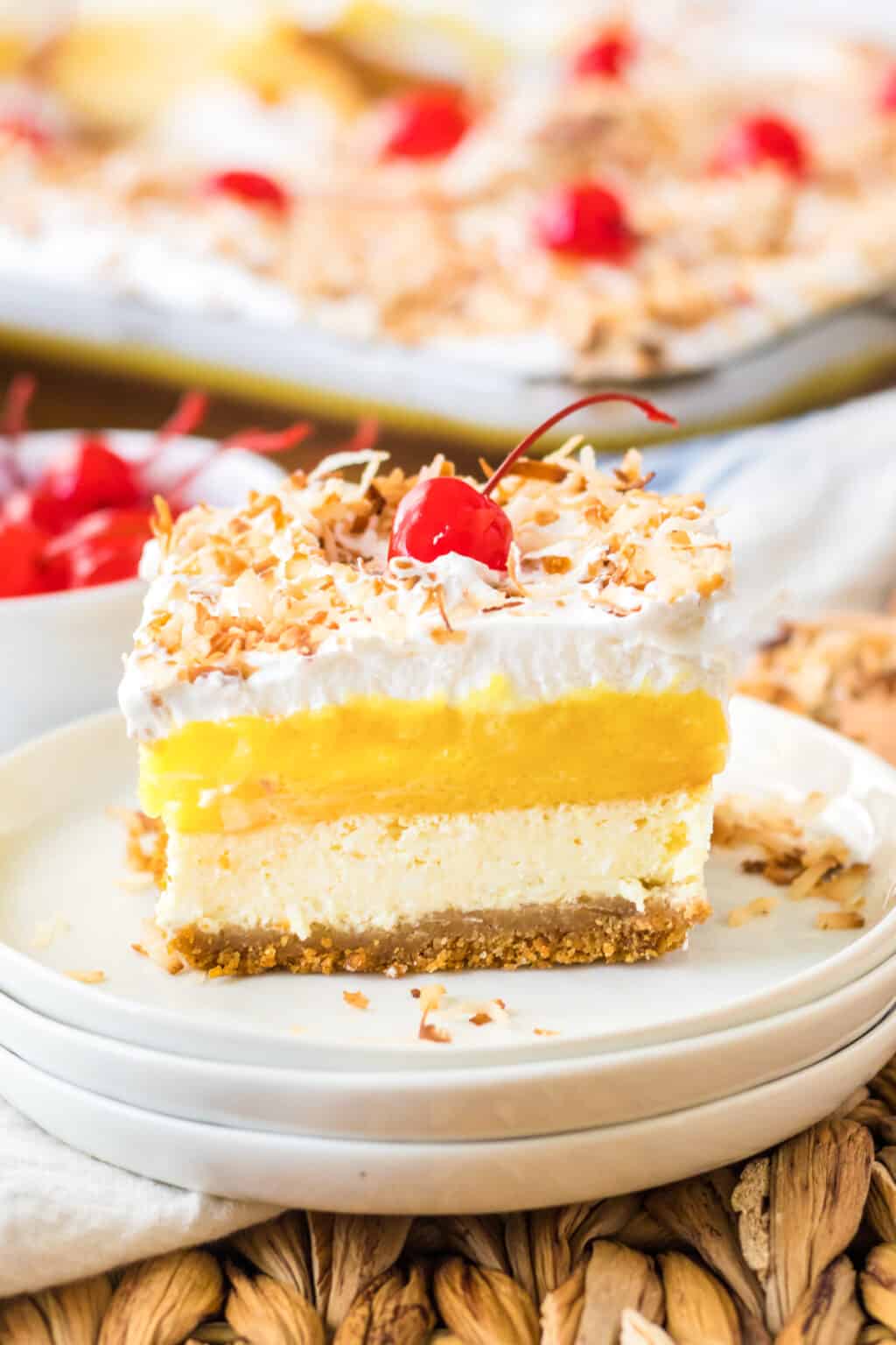 Pina Colada Lush Dessert